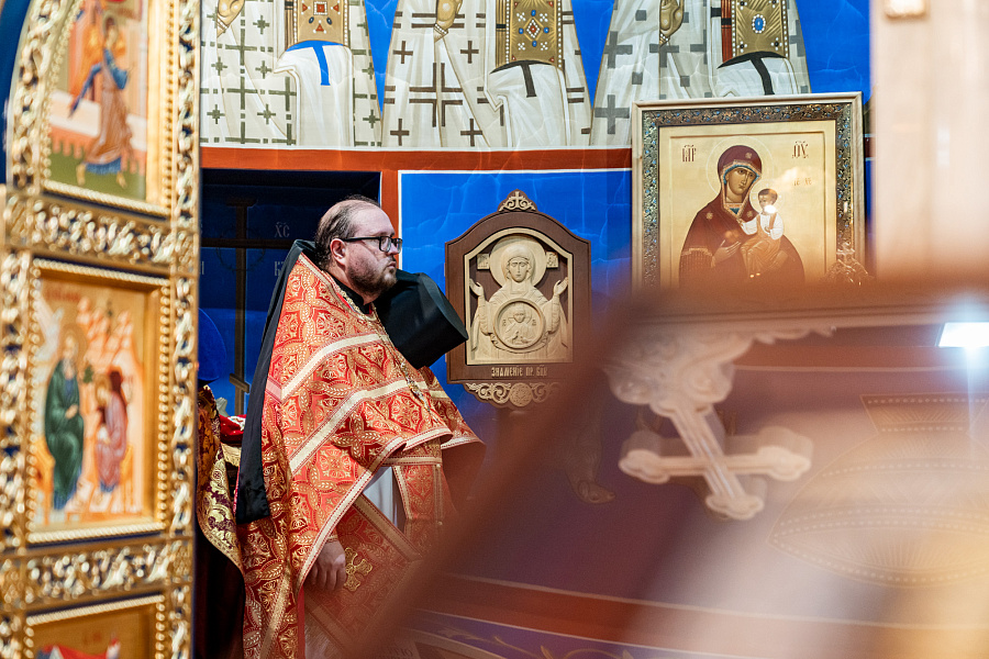 Архиерейское богослужение в храме великомученицы Марины посёлка Битца Ленинского г.о.
